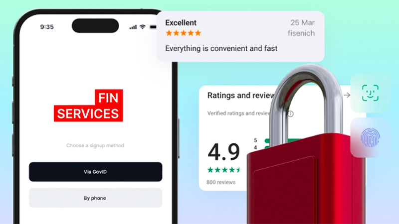 Security illustration with protected infrastructure symbolizing data privacy and compliance
