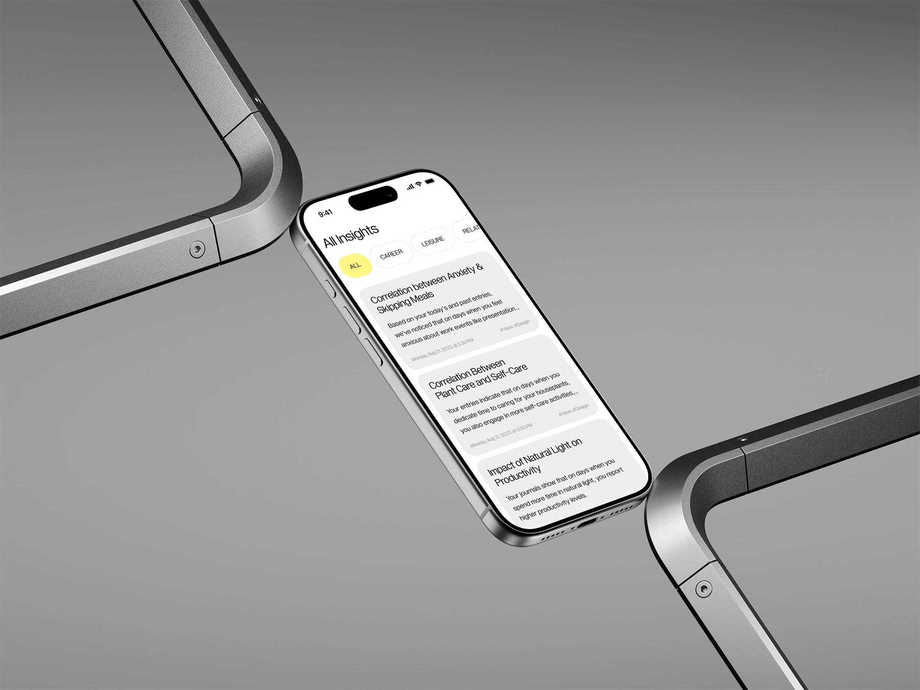 AI insights summarizing emotions and suggesting next steps
